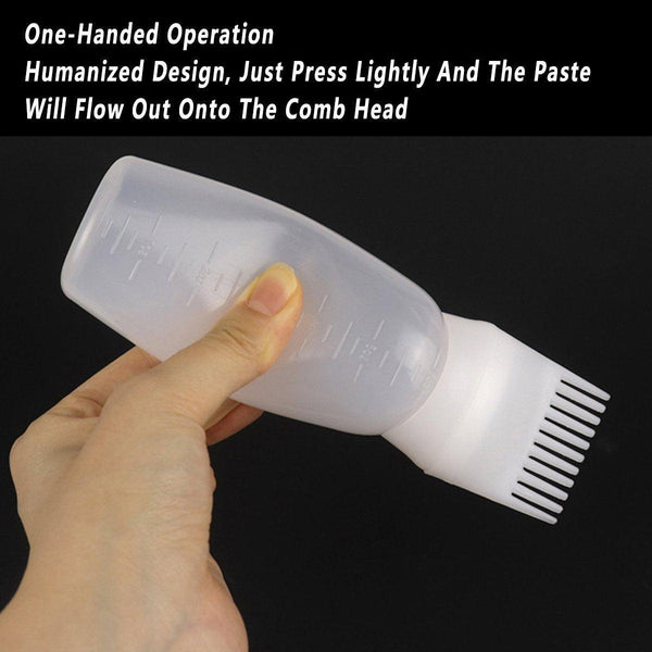 Hair Dry Cleaning Bottle Combing Teeth Coloring Cream Scale Water Perm Potion Salon Tools Hair Colouring