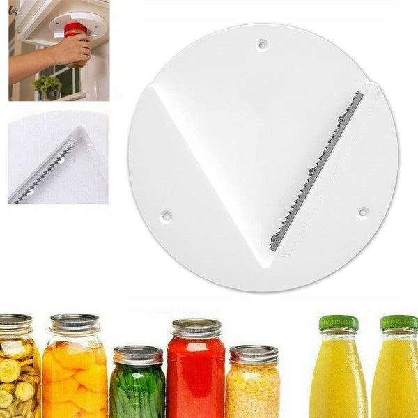 Under Cabinet Jar Opener Undermount Multipurpose Lid Gripper Bottle Opener Tools Can Openers