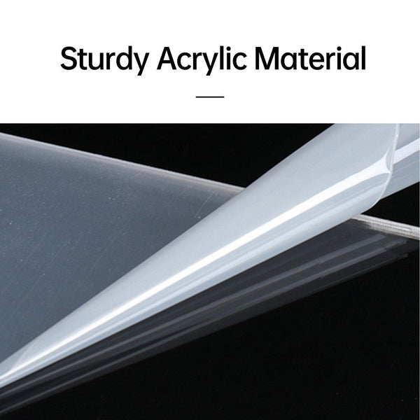 10Pcs Clear Acrylic Plastic Boxes Square Storage Containers For Food Small Item 10Pcs 85 85 85 Food Storage Containers