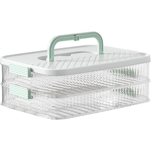 Multi Layer Dumpling Storage Box Refrigerator Freezer Organizer For Wonton Refrigerator & Freezer Parts