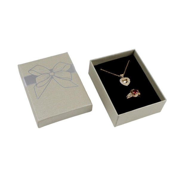 32Pcs Jewelry Storage Box Necklace Pendant Ring Organizer Gift Packaging Grey Jewellery Boxes