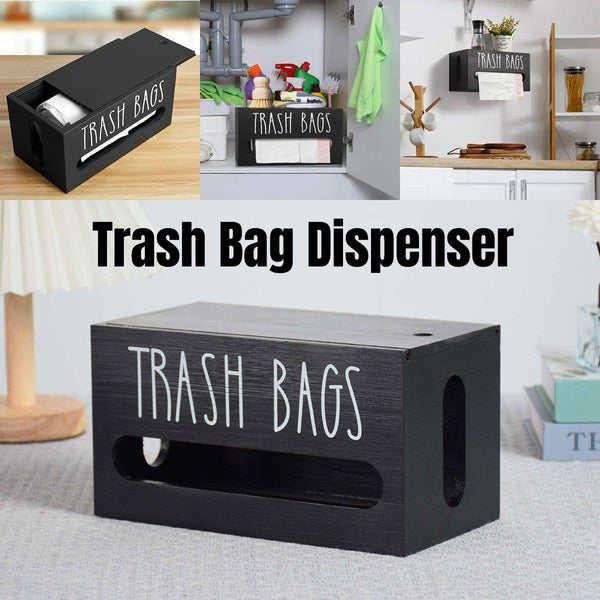 Plastic Bag Storage Box Hanging Rubbish Organizer Extractable Tissue Storage Boxes