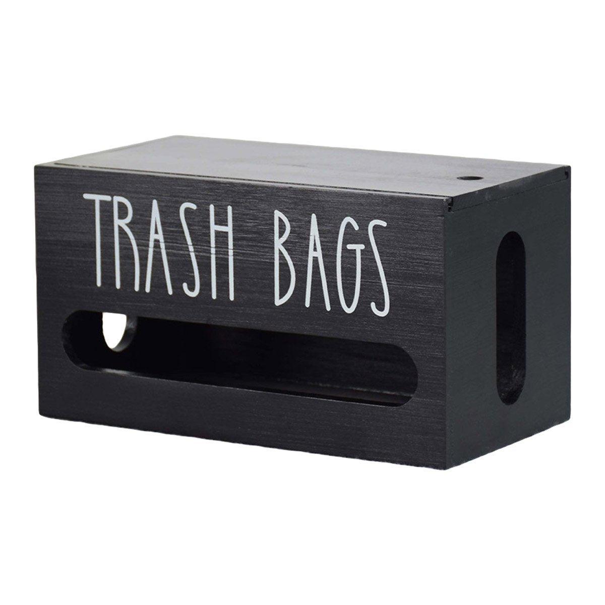 Plastic Bag Storage Box Hanging Rubbish Organizer Extractable Tissue ...