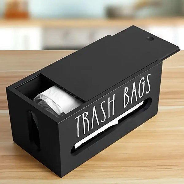 Plastic Bag Storage Box Hanging Rubbish Organizer Extractable Tissue Storage Boxes