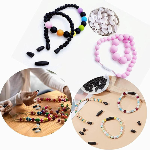Breakaway Plastic Clasps For Silicone Necklace And Lanyard Pop Fittings 10Pcs Jewellery Cord & Wire