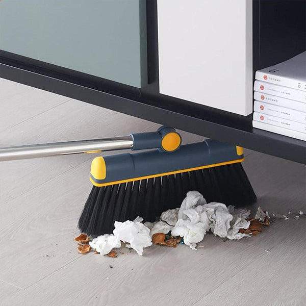 Folding Broom Dustpan Set Rotating Household Sweeping Hair Removal Cleaning Tool White Mops Brooms & Scrubbers