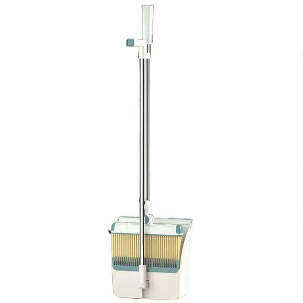 Folding Broom Dustpan Set Rotating Household Sweeping Hair Removal Cleaning Tool White Mops Brooms & Scrubbers
