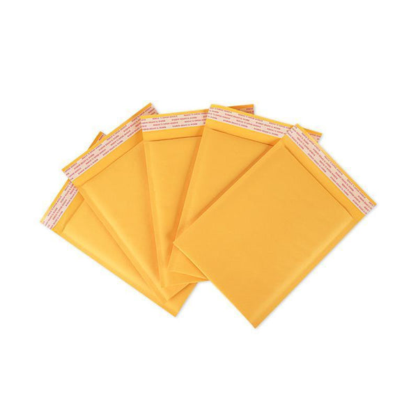 Poly Bubble Mailer Yellow Colour Multi Size Plastic Padded Bag 25Pcs 14X20cm Padded Envelopes
