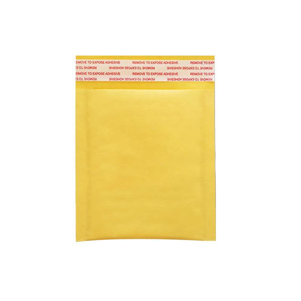 Poly Bubble Mailer Yellow Colour Multi Size Plastic Padded Bag 25Pcs 14X20cm Padded Envelopes