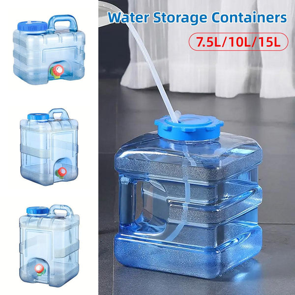 Outdoor Water Bucket Household Storage Car Tank Drinking 15L Water Carriers & Jerrycans