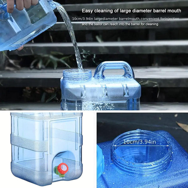 Outdoor Water Bucket Household Storage Car Tank Drinking 15L Water Carriers & Jerrycans