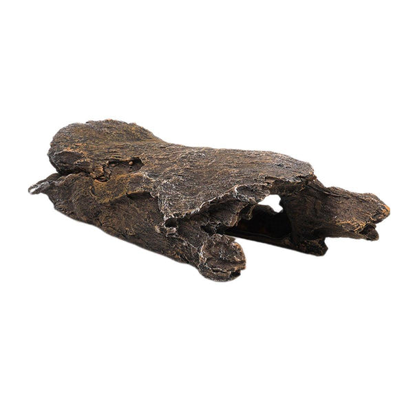 Tree Log Hide Ornament Trunk Tunnel Fish Reptile Tank Resin Aquarium Decoration Large Aquariums