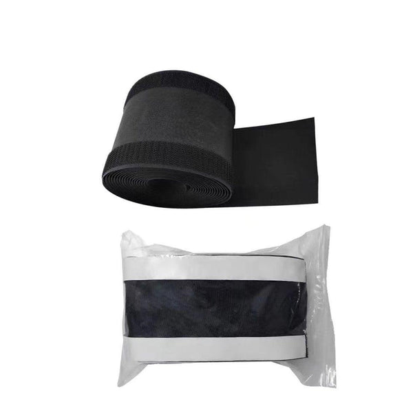Cable Cover Nylon Sticky Wire Protector Floor Blanket Reusable Cord Tube Black 1Meter(With Adhesive) Cable Ties & Organisers