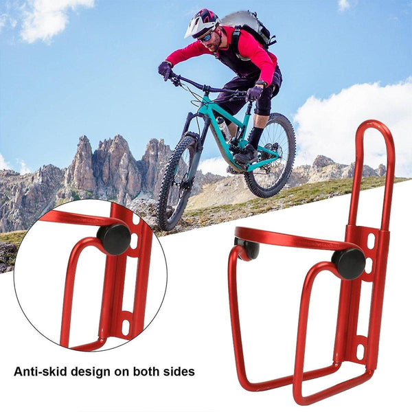 Durable Aluminum Alloy Water Bottle Holder For Mtb Bike Bicycle Cycling Cage Red Water Bottle Cages
