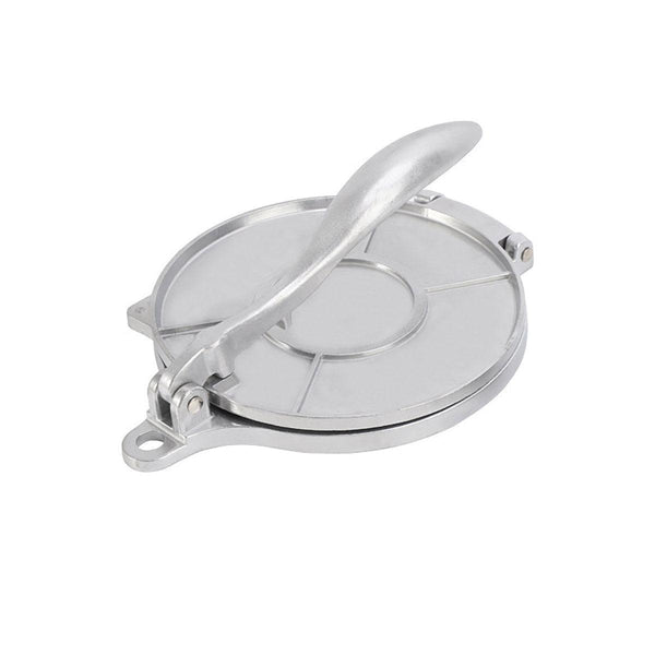 Premium Tortilla Press Flat Bread Maker Taco Roti Chapati Health Food Silver 16Cm/20Cm Other Kitchen Gadgets