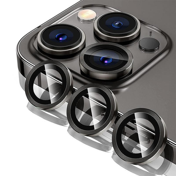 For Iphone 14/14 Plus Metal Camera Lens Glass Screen Protector Black Other Lenses & Filters