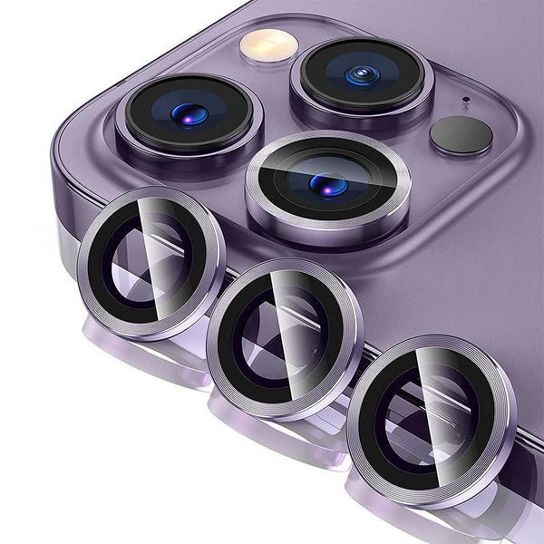 For Iphone 14/14 Plus Metal Camera Lens Glass Screen Protector Blue Camera Screen Protectors