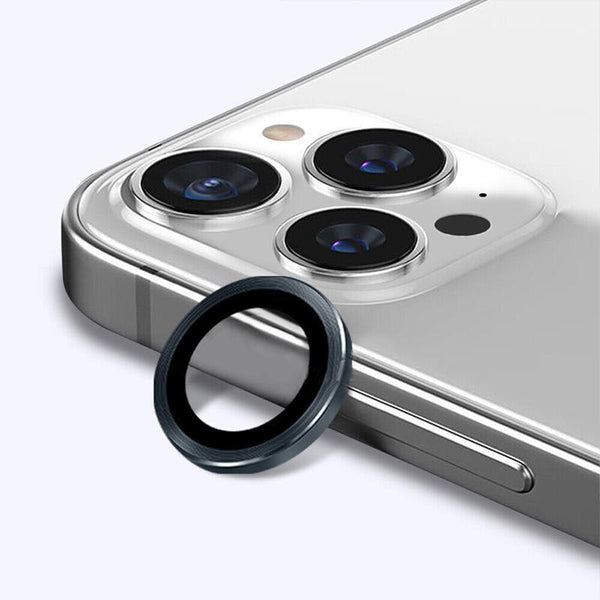 For Iphone 14/14 Plus Metal Camera Lens Glass Screen Protector Blue Camera Screen Protectors