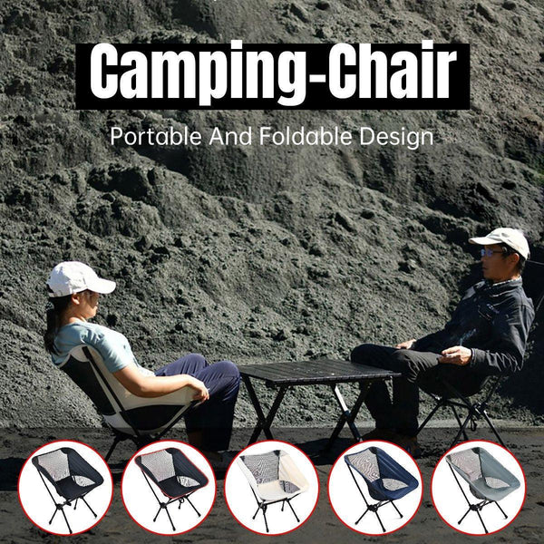 Outdoor Lightweight Folding Camping Chair High Back Fishing White Camping Chairs