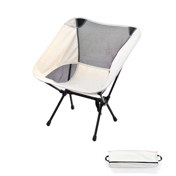 Outdoor Lightweight Folding Camping Chair High Back Fishing White Camping Chairs