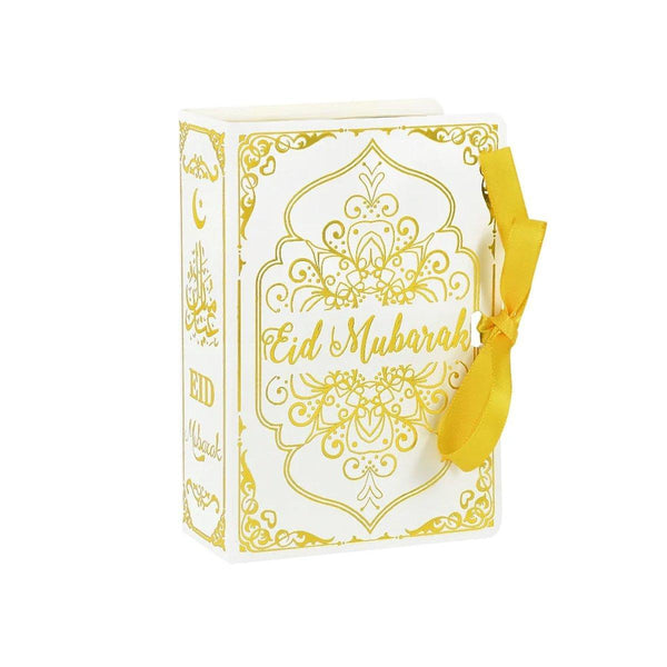 50Pcs Moon Stars Wedding Candy Box Gift Holiday Party Decorations Favour White Favours & Party Bag Fillers
