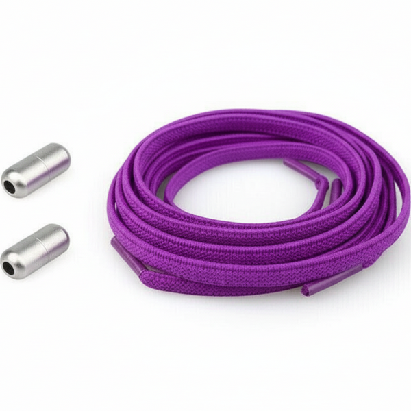 No Tie Locked Elastic Shoelace Lace Lazy Laces Sports Sneakers Shoe Laces