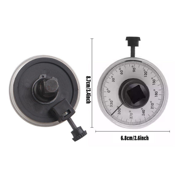 Automobile Torque Meter Angle Measuring Instrument Tool For Wrench And Ruler Measuring Tapes & Rulers