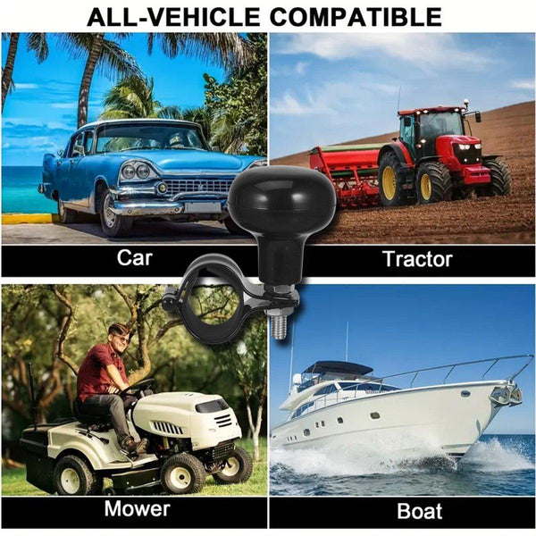 2Pcs Car Steering Wheel Booster Auxiliary Ball One Hand Turn Saver Driving Aid Steering Wheels & Horns