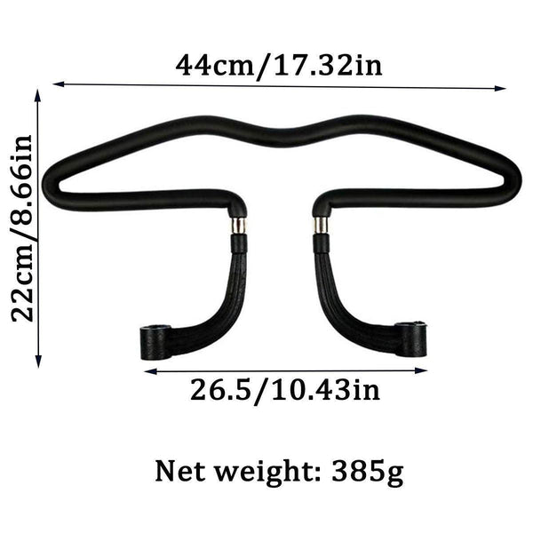 Vehicle Headrest Clothes Hanger Pu Leather Suit Rack For Back Seat Storage Clothes Hangers