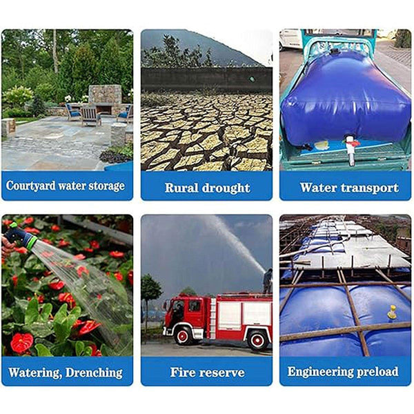 110L Large Capacity Water Storage Bladder Bag For Vehicle Outdoor Agriculture Other Watering Equipment