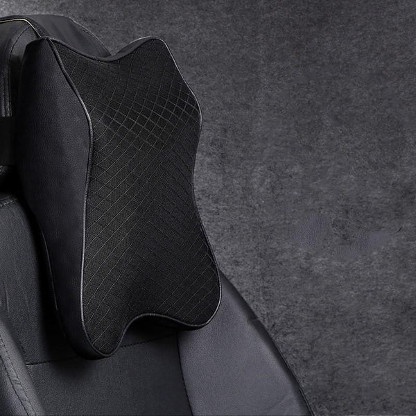 Memory Foam Vehicle Headrest Cushion For Neck And Lumbar Support Comfort Seat & Posture Cushions