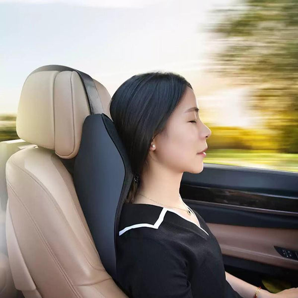 Memory Foam Vehicle Headrest Cushion For Neck And Lumbar Support Comfort Seat & Posture Cushions