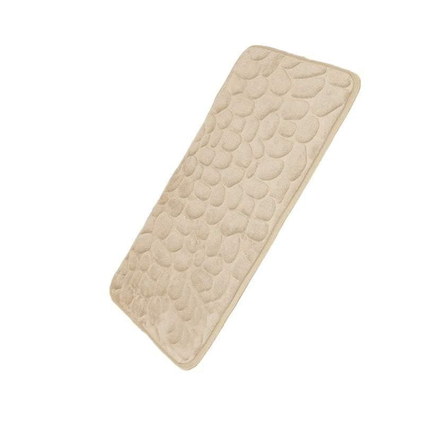 40X60cm Non Slip Memory Foam Bath Mat Super Absorbent Floor Rug For Bathroom Use Khaki Bath Mats Rugs & Toilet Covers