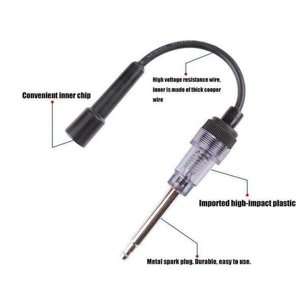 Spark Plug Tester In Line Ignition System Detector Coil Tools Engine Other Automotive Hand Tools