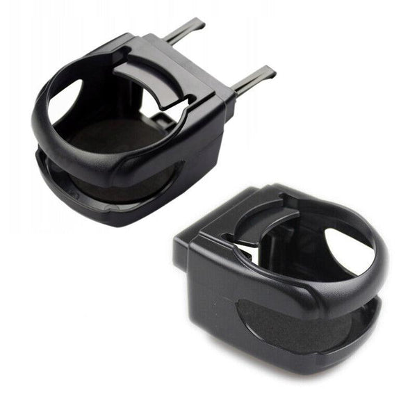 Car Cup Holder Air Vent Drink Mount Black Clip On Can Bottle For Vehicle Cup Holders