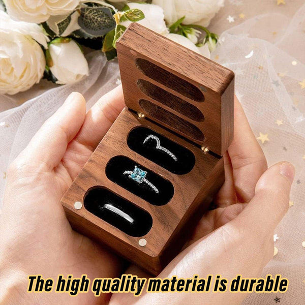 Ring Jewellery Box High Storage With Three Compartments For Rings Jewellery Boxes