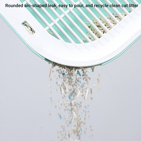 Anti Spill Mat Double Layer Pet Toilet For Box Pink Cat Litter