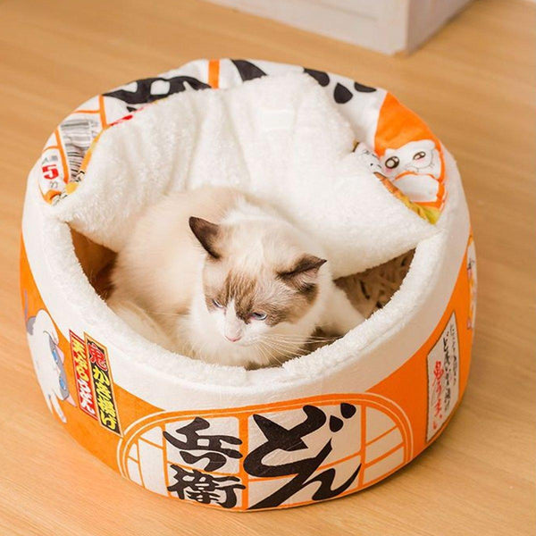 Insulated Winter Pet House Warm Bubble Bucket Dog Kennel Cat Shelter Indoor Orange M Dog Kennels