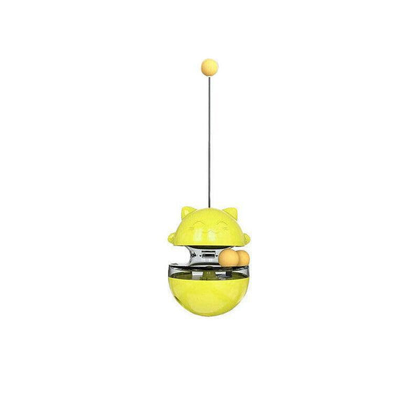 Cat Treat Dispenser Toy Ball Kitten Selfplay Interactive Tumbler Multifunction Cat Toys