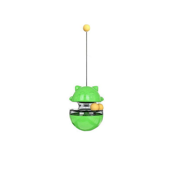 Cat Treat Dispenser Toy Ball Kitten Selfplay Interactive Tumbler Multifunction Cat Toys