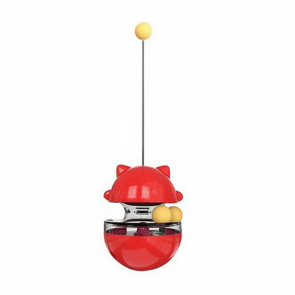 Cat Treat Dispenser Toy Ball Kitten Selfplay Interactive Tumbler Multifunction Cat Toys
