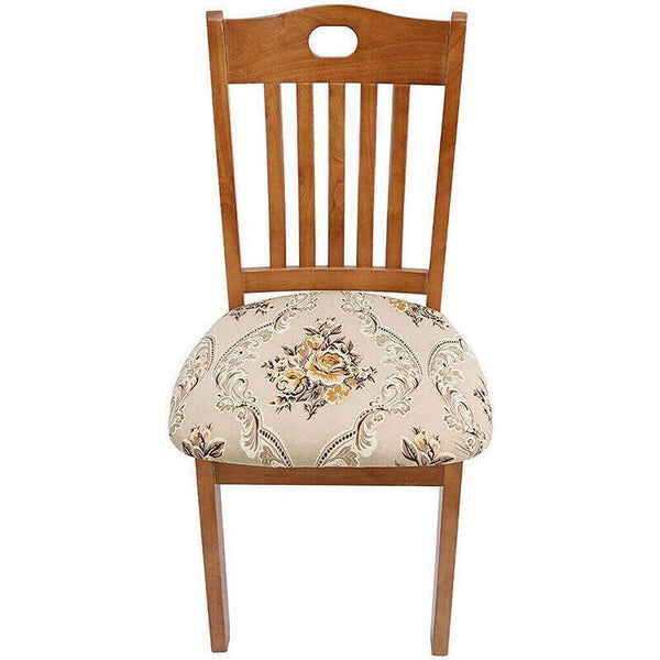 Stretch Dining Chair Seat Covers Removable Cushion Protector I Slipcovers