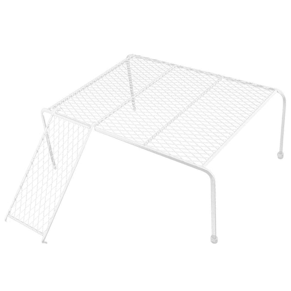 Metal Iron Chicken Feeding Ladder Grid Shelving Landscaping Platform Supplies White L Small Animal Supplies
