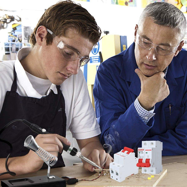 Ac Circuit Breaker Solar 220 380V 2Pole Double Mcb Mini 10 63 Amp 10A Circuit Breakers