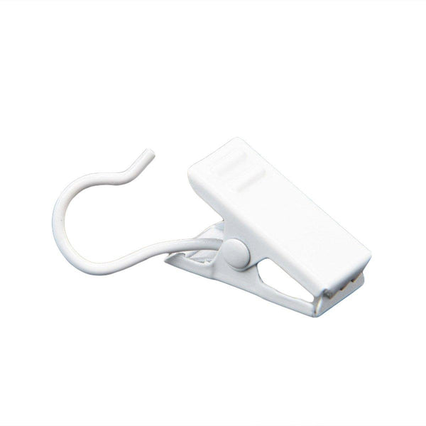 50Pcs Stainless Steel Curtain Clip Hooks Strong Load Bearing Shower Accessories Copper Shower Curtain Hooks