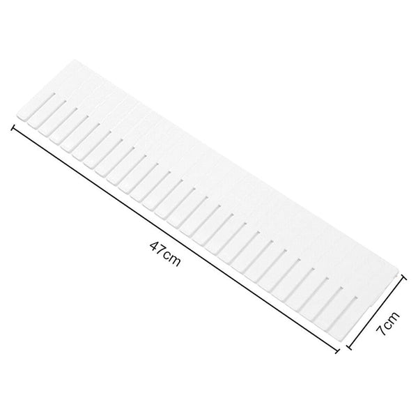 24X Clapboard Drawer Cabinet Divider Partition Diy Storage Organiser Drawer Organisers