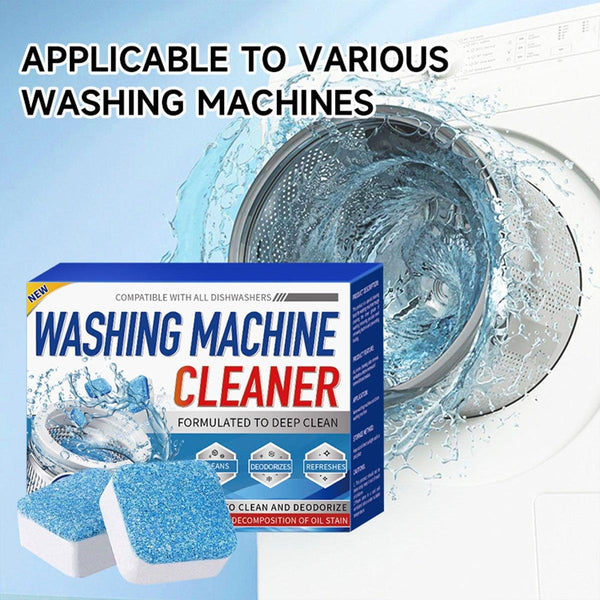 24Pcs Washing Machine Cleaner Tablets Disinfectant Effervescent Stain Remover Cleaning Products