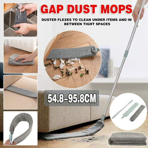 Retractable Gap Dust Cleaner Long Handle Flexible Mops For Sofa Bed Dusters