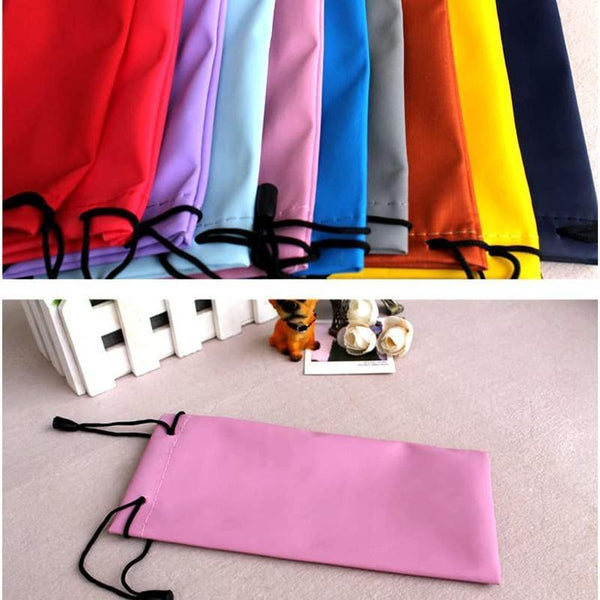 5Pcs Cleaning Clothes Sunglasses Pouch Glasses Case Soft Eyeglasses Bag Random 10Pcs Eyeglass Cleaning Tools & Supplies