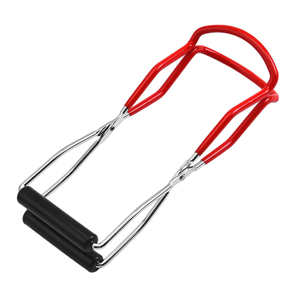 Stainless Steel Canning Jar Lifter Anti Slip Lifting Tongs Gripper Anti Scalding Red Other Kitchen Gadgets